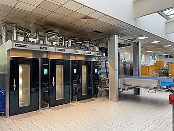 Ofen in Hallen 