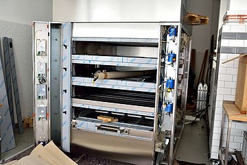 WACHTEL INFRA Elektrobackofen mit herdweiser Steuerung