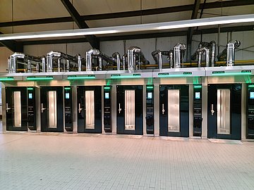 Backöfen stehen in Halle 